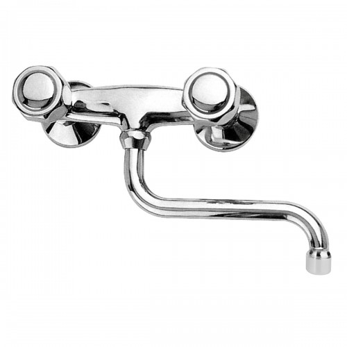 Wall sink group 1/2 with "S" swivel spout