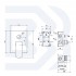 Built-in single-lever shower mixer with manual diverter 3 ways
