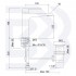 Single-lever basin mixer with 1” 1/4” pop-up waste