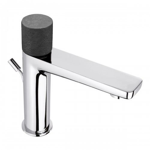 Single-lever basin mixer with 1” 1/4” pop-up waste