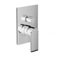 Built-in single-lever shower mixer with manual diverter 3 ways