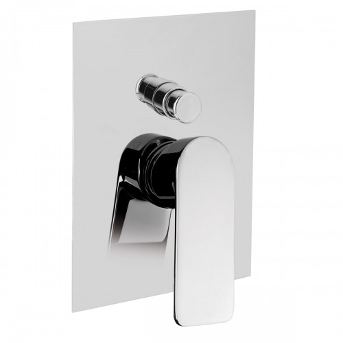 Built-in single-lever shower mixer with automatic diverter 2 ways
