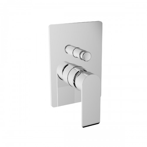 Built-in single-lever shower mixer with diverter 2 ways automatic