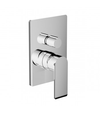 Miscelatore monocomando incasso doccia con deviatore  3 vie manuale