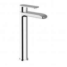 Single lever basin mixer prolunged and 1”1/4 clic-clac