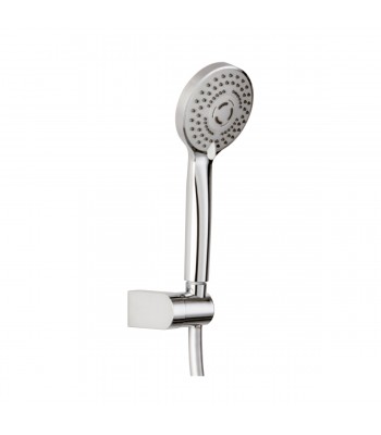 Kit doccia Glamour con flessibile cromoline cm 150, supporto a scatto minimale in scatola