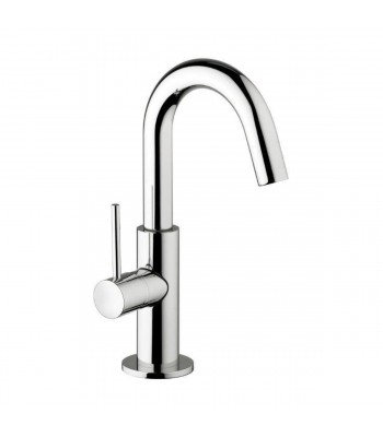 Miscelatore lavabo con bocca  girevole con scarico - 1” 1/4” clic-clac