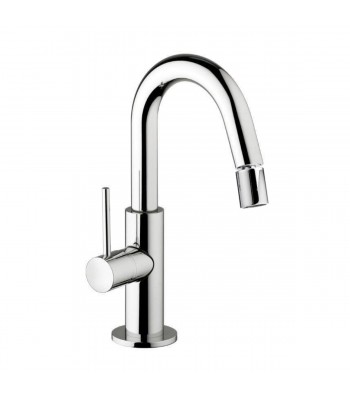 Miscelatore bidet con bocca girevole con scarico - 1” 1/4” clic-clac