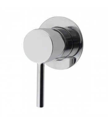 Built-in single-lever shower  mixer - plate Ø 70 mm 1 way
