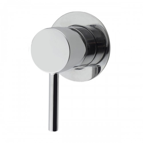 Built-in single-lever shower  mixer - plate Ø 70 mm 1 way