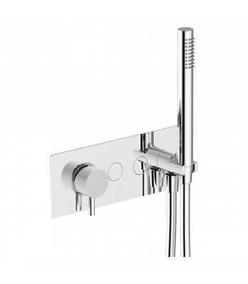 Miscelatore ad incasso  con deviatore a 2 vie