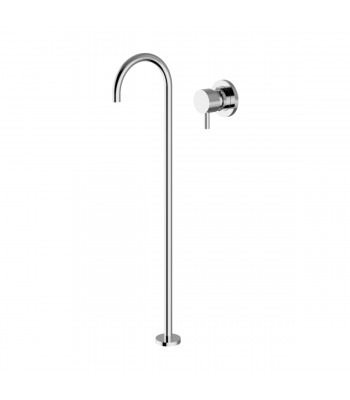 Miscelatore lavabo da pavimento freestanding  con comando remoto