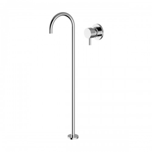 Single-lever basin mixer  freestanding with remote control