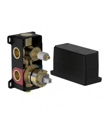 Corpo incasso doccia  3 vie rotativo