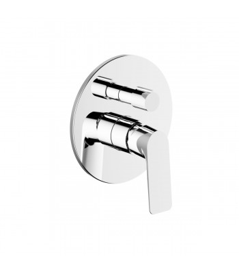 Miscelatore monocomando incasso doccia con deviatore  3 vie manuale