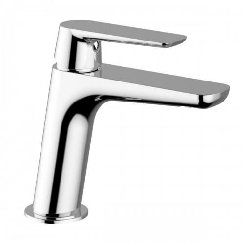Single-lever basin mixer with 1” 1/4” clic-clac
