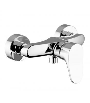 Single-lever external shower mixer without shower kit