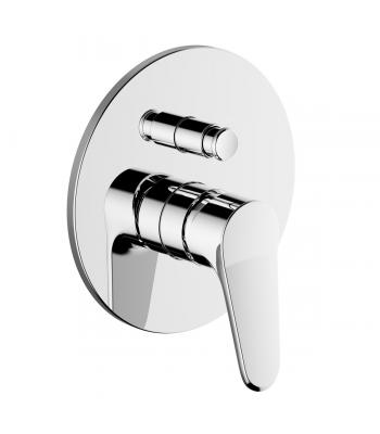 Built-in single-lever shower mixer with automatic diverter 2 ways
