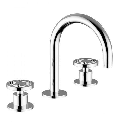 3 holes wash basin mixer  without pop-up waste