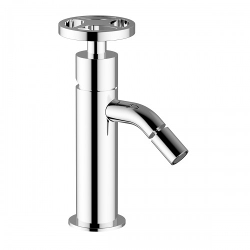 Single-lever bidet mixer with 1” 1/4” pop-up waste