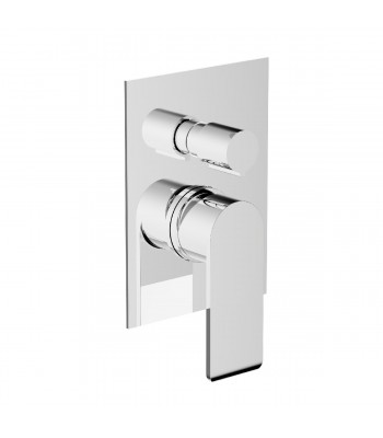 Miscelatore monocomando incasso doccia con deviatore  2 vie manuale