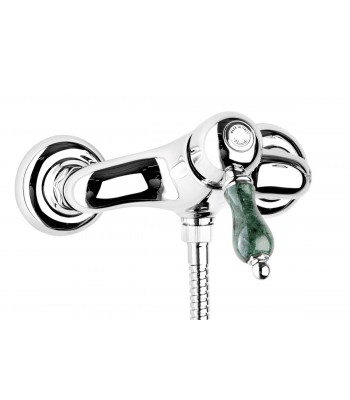 Single-lever external shower mixer without shower kit