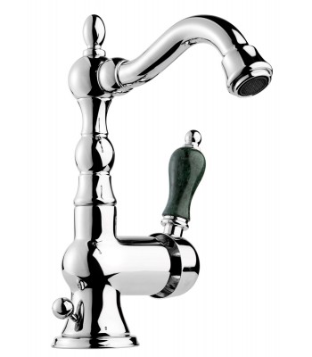 Single hole bidet mixer with automatic pop-up waste 1” 1/4”