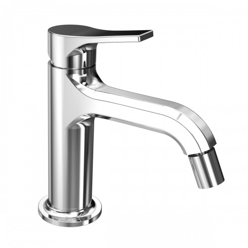 Single-lever bidet mixer  with clic-clac waste