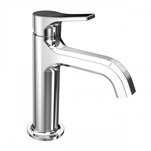 Single-lever basin mixer  with clic-clac waste