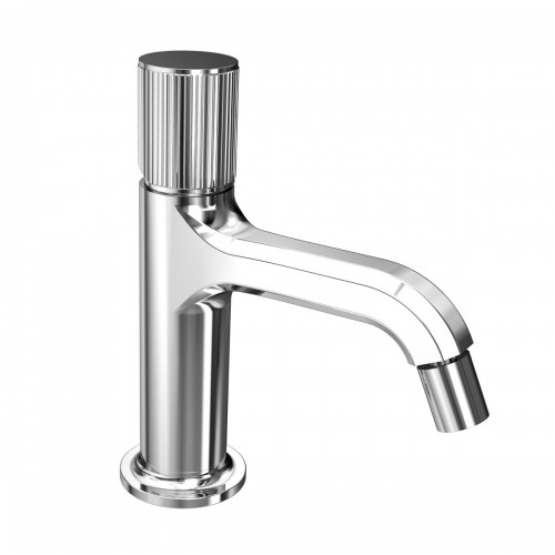 Single-lever bidet mixer with clic-clac waste