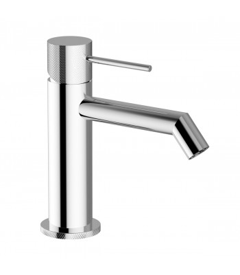 Single-lever basin mixer with 1” 1/4” clic-clac