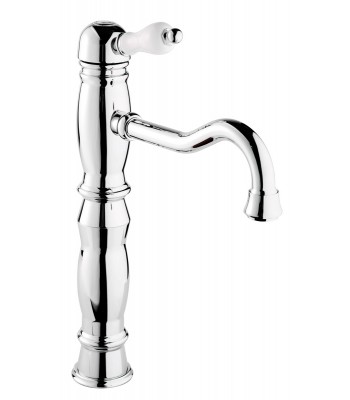 Monocomando lavabo prolungato con scarico - 1” 1/4” clic-clac