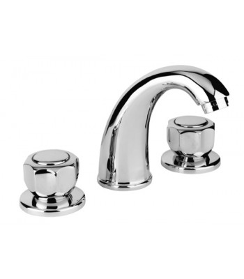 Batteria lavabo con scarico - 1" 1/4" 