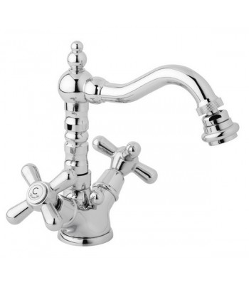 Gruppo bidet monoforo con bocca girevole e scarico - 1" 1/4"