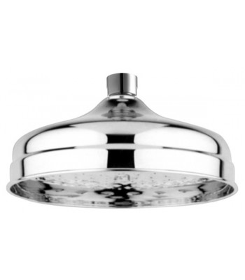 Old fashion brass shower head Single jet ø 200 mm