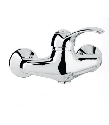 Single-lever external shower mixer without shower kit