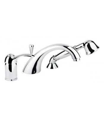 Bath mixer 3 wats with diverter for bath shower, with diverter for bath shower