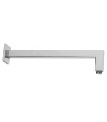 Square brass tube shower arm cm 35