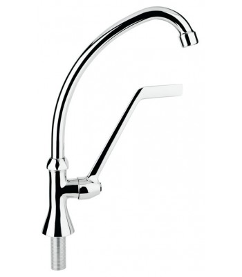 Rubinetto a colonna 1/2 canna girevole Jota ø 18-200 mm con leva sanitaria