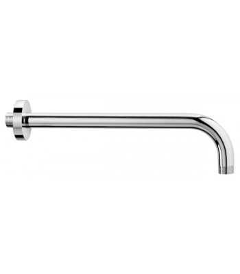 Round brass tube shower arm cm 35