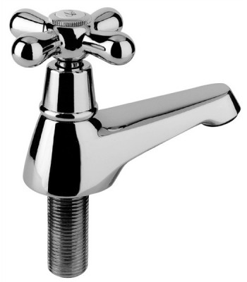 Rubinetto lavabo collo di cigno 1/2