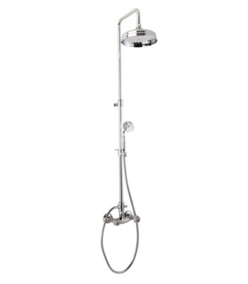 External shower set with coloumn shower head ø 200 and shower kit