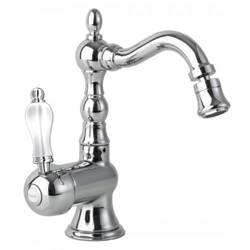 Single-lever bidet mixer with - 1” 1/4” pop-up waste