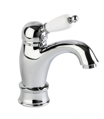 Single-lever basin mixer prolungated with 1” 1/4” pop-up waste