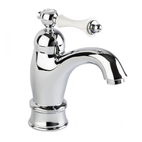 Single-lever basin mixer prolungated with 1” 1/4” pop-up waste