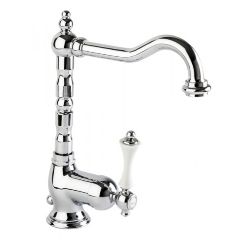 Single-lever basin mixer with - 1” 1/4” pop-up waste