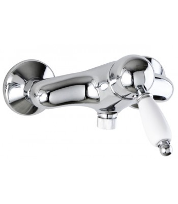 Single-lever external shower mixer without shower kit