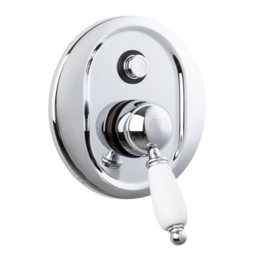 Built-in single-lever shower mixer with automatic diverter