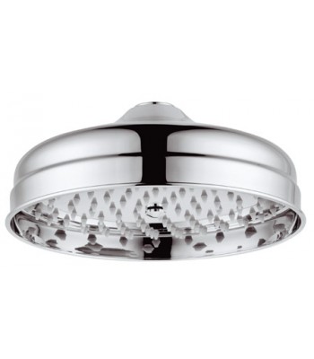 Old Fashion brass shower head single jet anti-limestone ø 200 mm