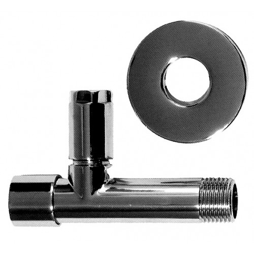 Round minimal angle valve for wash basin